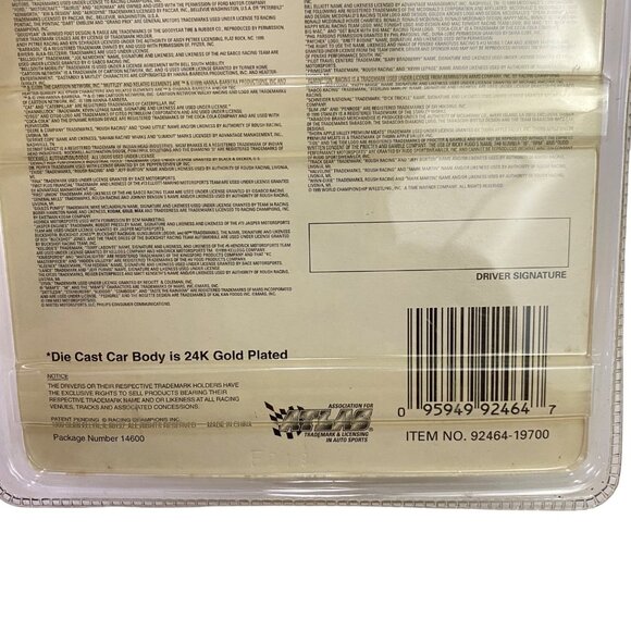 Racing Champions 24K Gold Plated Issue 12G #97 John Deere 1:64 Scale Diecast Car - Picture 8 of 8